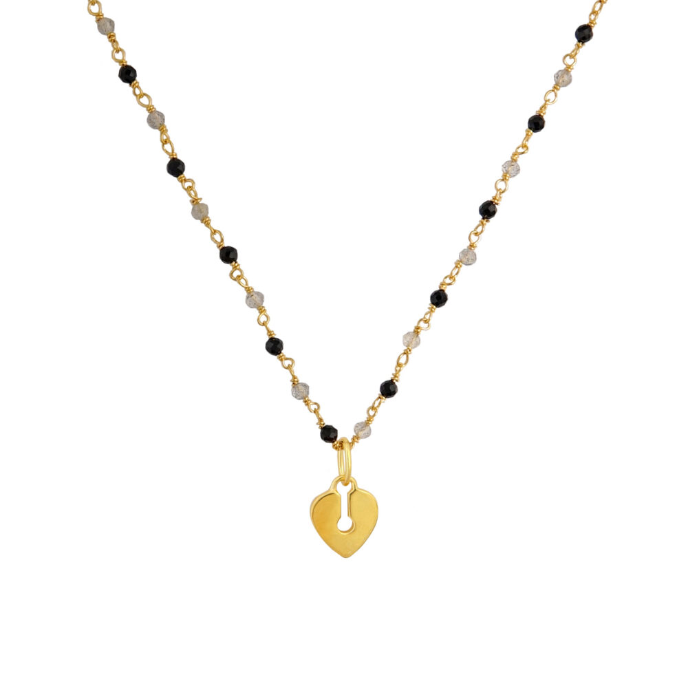 collier pendentif coeur or 18K vermeil bijou cabirol joaillerie paris